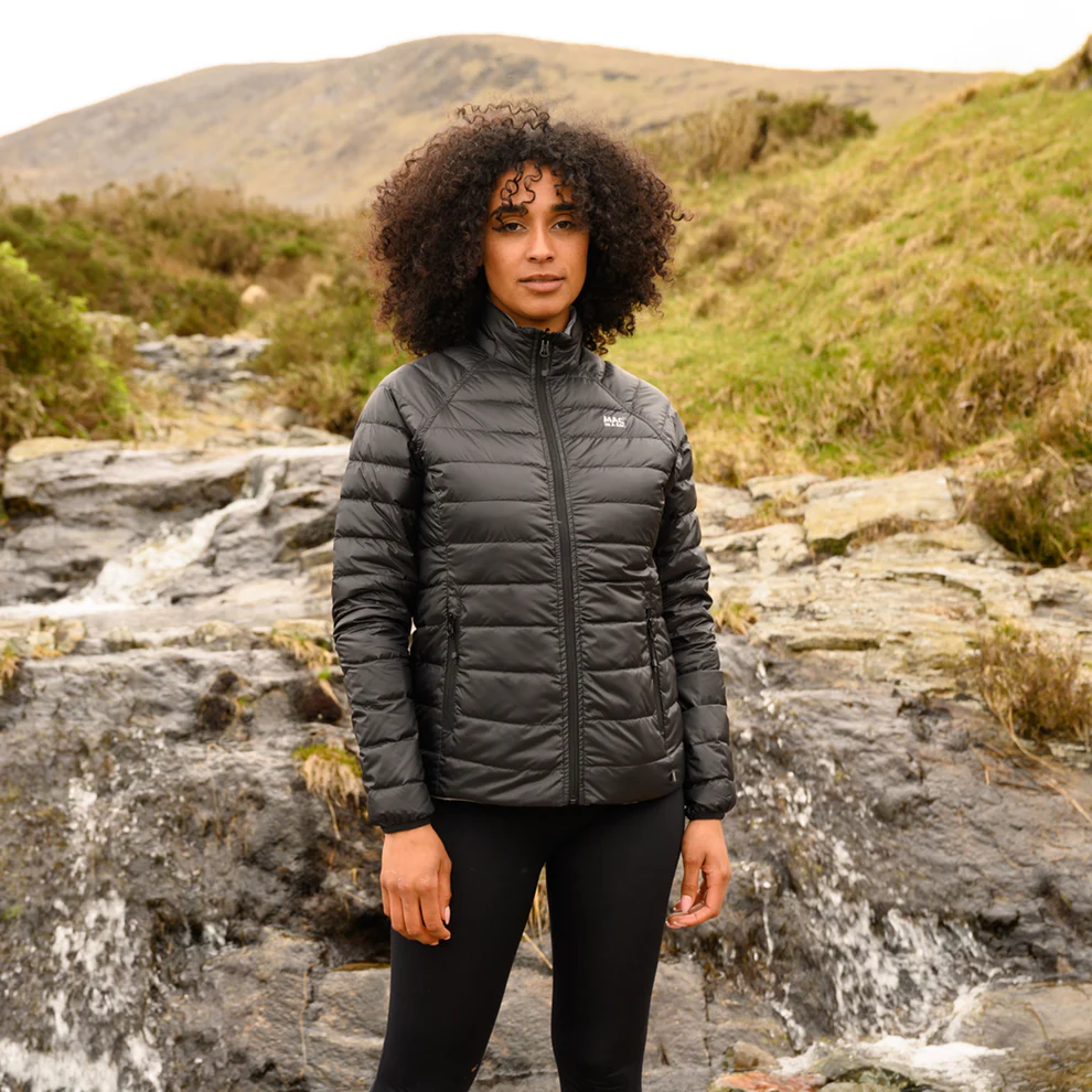 Елегантна пухова куртка