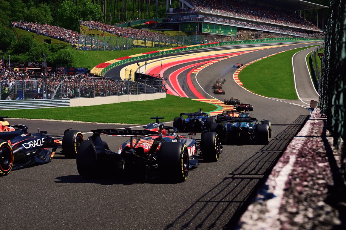 Гран-прі Бельгії Легенда Формули 1 Від мокрих драм до епохи гібридів