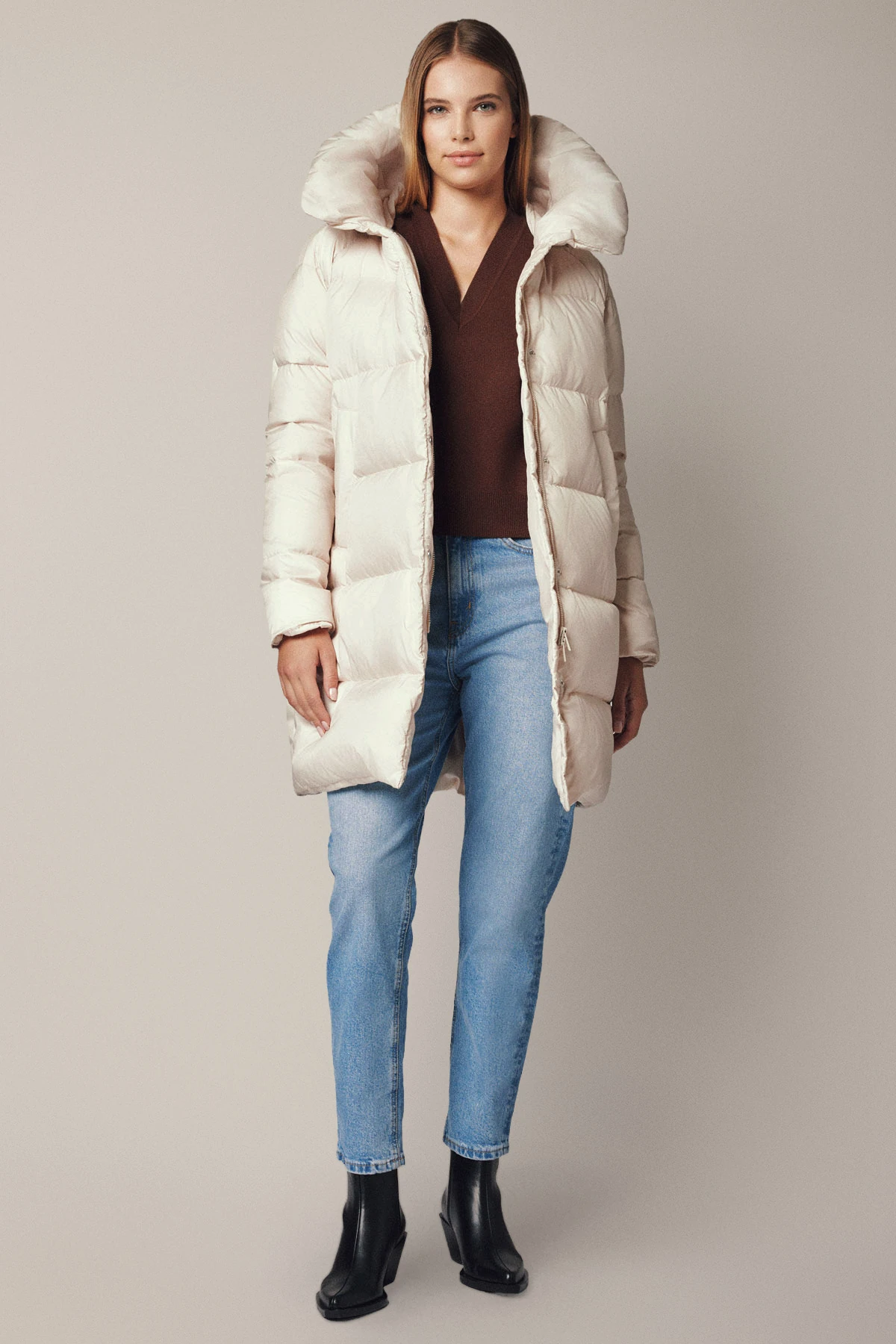 Пухова куртка Lancerto