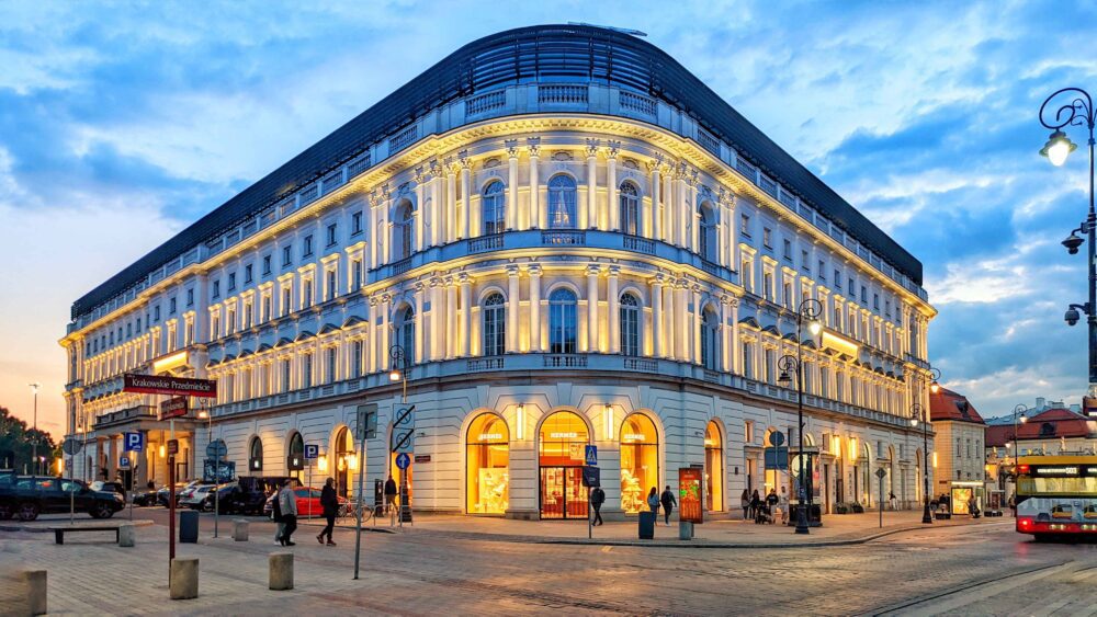 Розкішні готелі у Варшаві Hotel Europejski