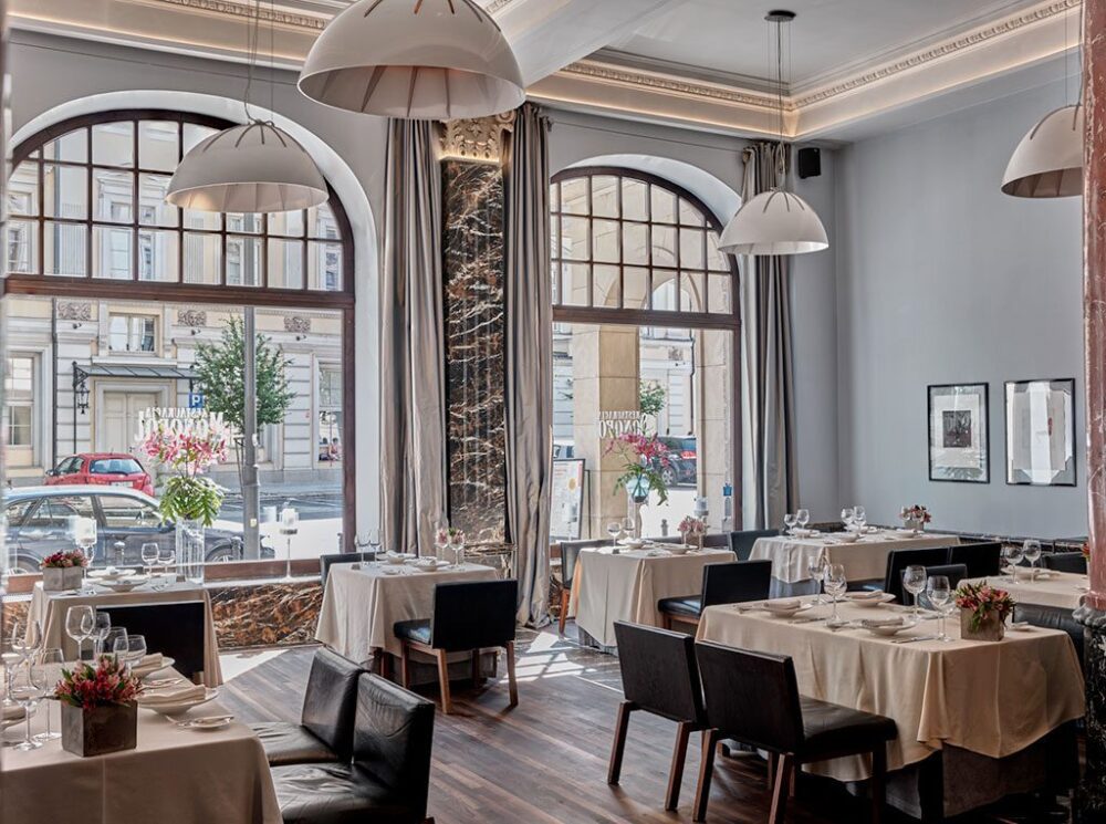 Розкішні ресторани у Вроцлаві Monopol Hotel Monopol