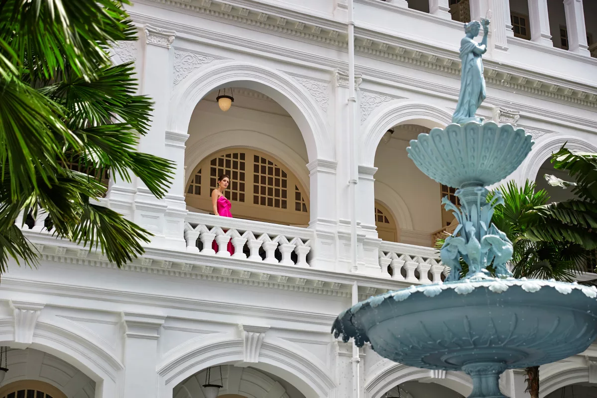Проживання в Raffles Hotel Singapore
