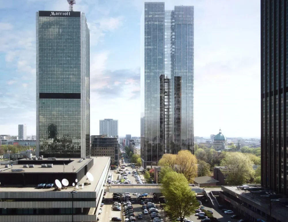 Roma Tower Novii Khmarochos Na Tserkovnii Diliantsi V Tsentr