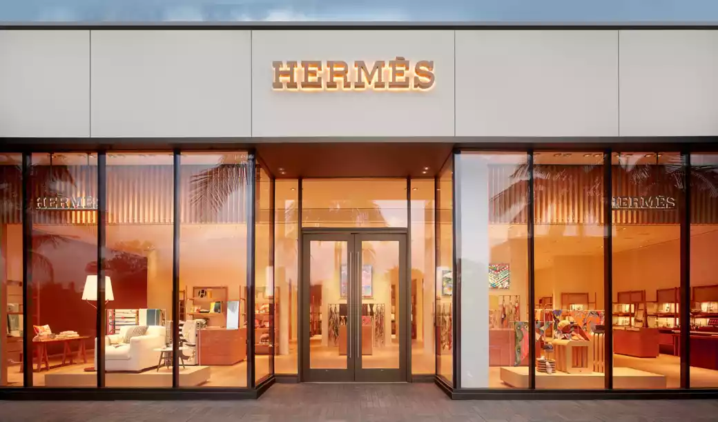 У яких країнах знаходяться магазини Hermès