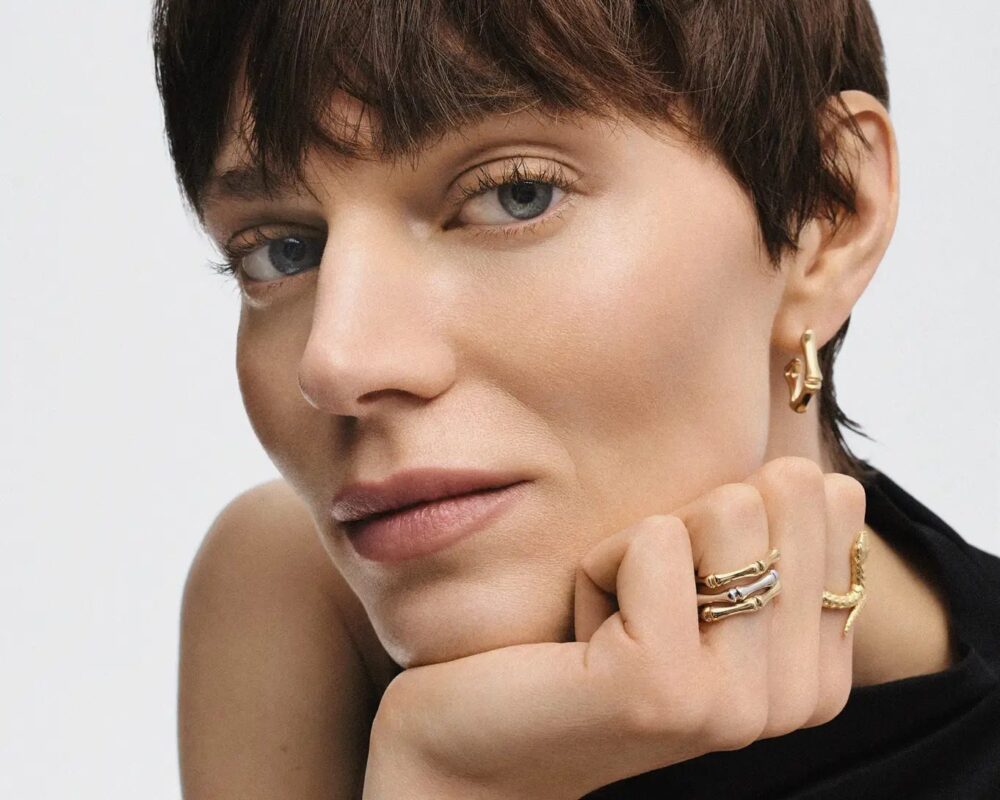 Золоті сережки