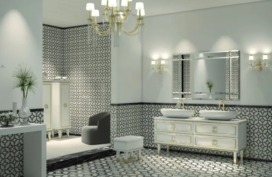 Розкішна ванна кімната крок за кроком